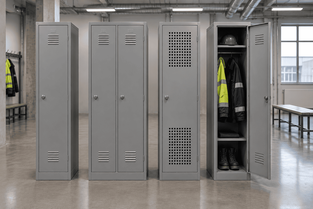 Шкафы для спецодежды: требования и нормативы